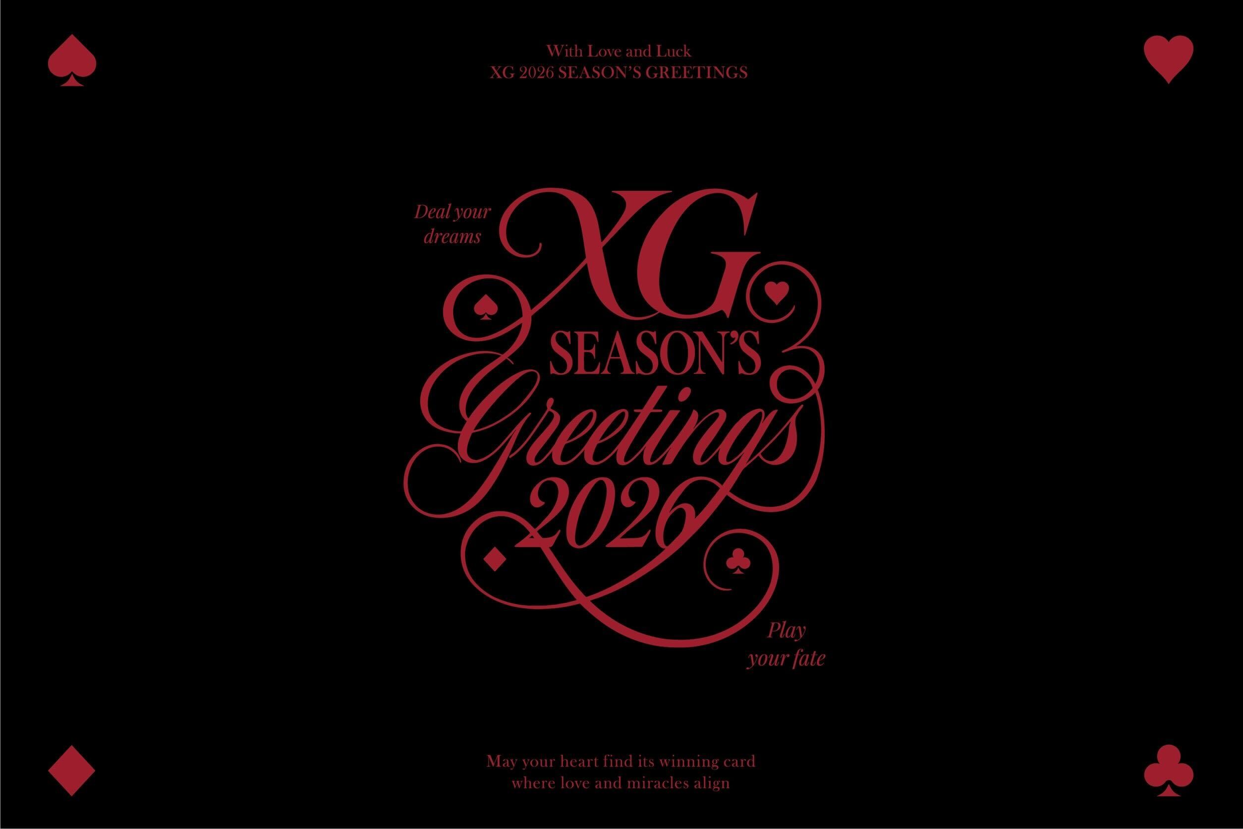 XG 2026 SEASON'S GREETINGS' 一般販売 - TimeTree